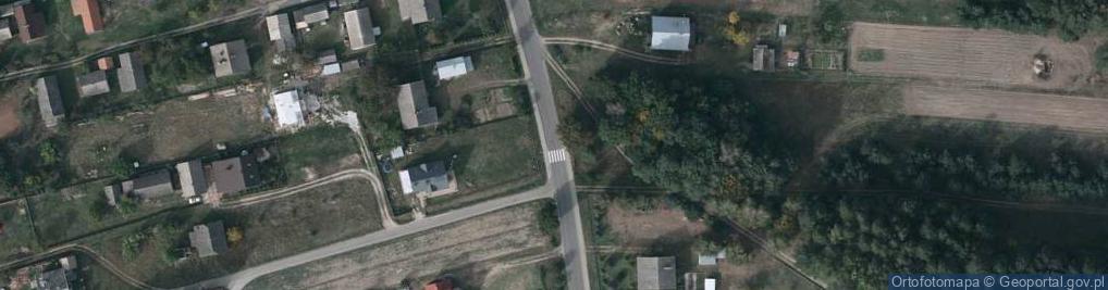 Zdjęcie satelitarne Kapliczka, Figura Świętych, Krzyż