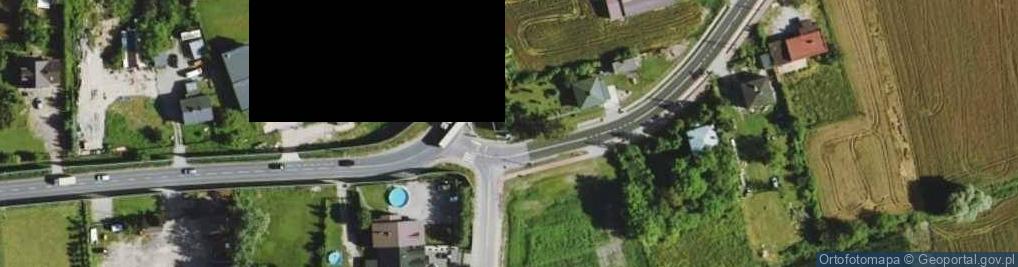 Zdjęcie satelitarne Kapliczka, Figura Świętych, Krzyż