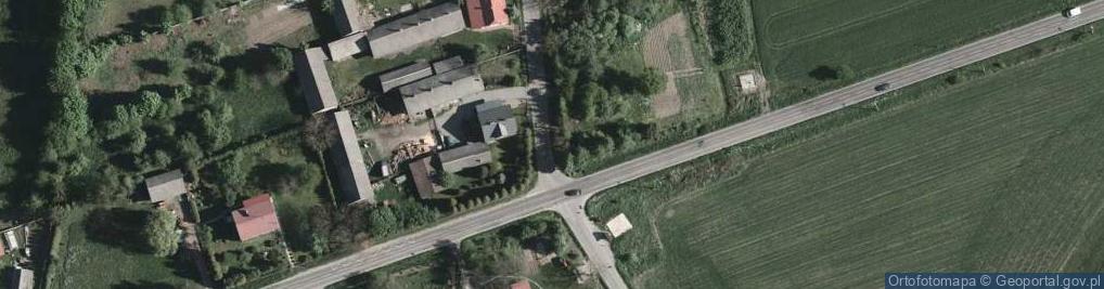Zdjęcie satelitarne Kapliczka, Figura Świętych, Krzyż