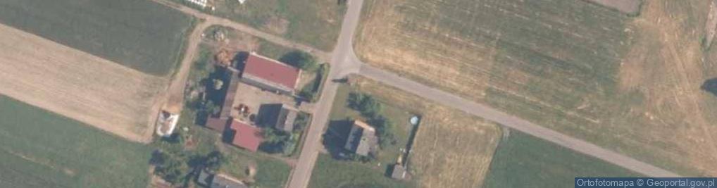 Zdjęcie satelitarne Kapliczka, Figura Świętych, Krzyż