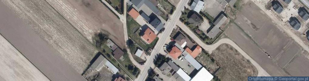 Zdjęcie satelitarne Kapliczka, Figura Świętych, Krzyż