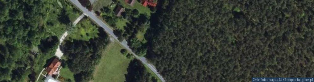 Zdjęcie satelitarne Kapliczka, Figura Świętych, Krzyż