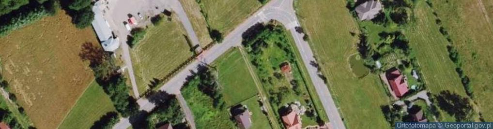 Zdjęcie satelitarne Kapliczka, Figura Świętych, Krzyż