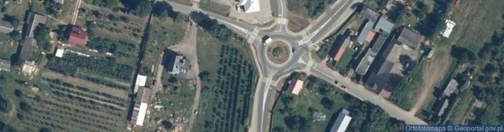 Zdjęcie satelitarne Kapliczka, Figura Świętych, Krzyż