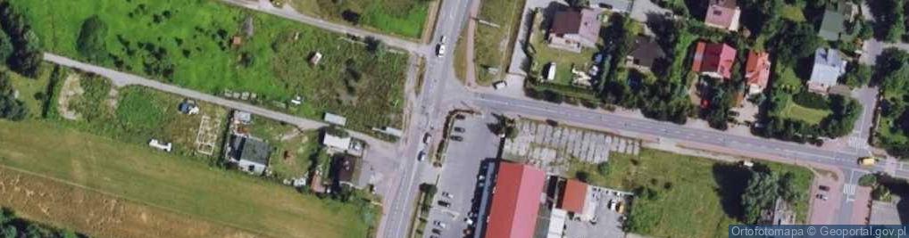 Zdjęcie satelitarne Kapliczka, Figura Świętych, Krzyż