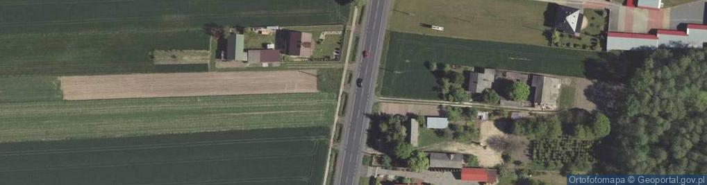 Zdjęcie satelitarne Kapliczka, Figura Świętych, Krzyż