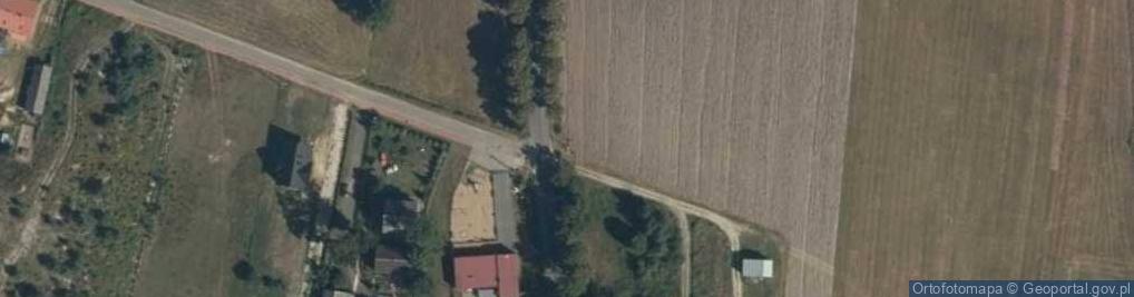 Zdjęcie satelitarne Kapliczka, Figura Świętych, Krzyż