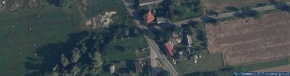 Zdjęcie satelitarne Kapliczka, Figura Świętych, Krzyż