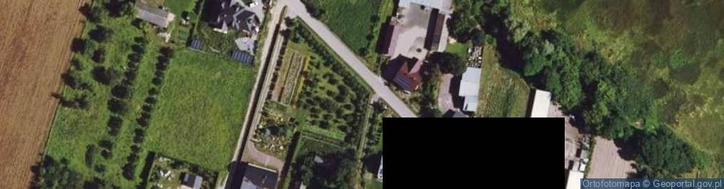 Zdjęcie satelitarne Kapliczka, Figura Świętych, Krzyż