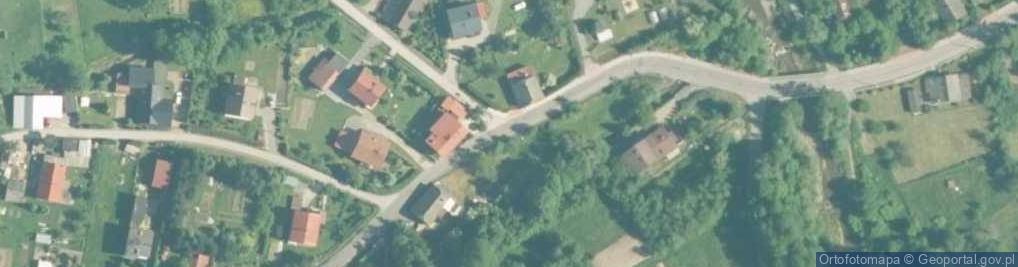 Zdjęcie satelitarne Kapliczka, Figura Świętych, Krzyż