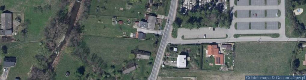 Zdjęcie satelitarne Kapliczka, Figura Świętych, Krzyż