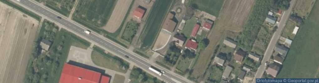 Zdjęcie satelitarne Kapliczka, Figura Świętych, Krzyż