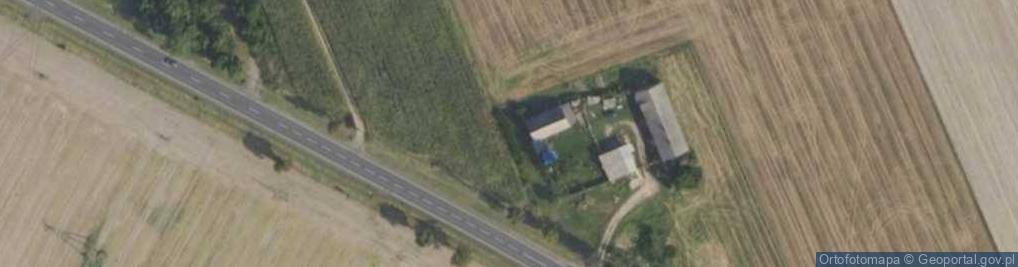 Zdjęcie satelitarne Kapliczka, Figura Świętych, Krzyż