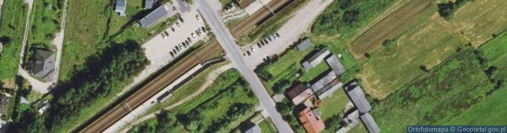 Zdjęcie satelitarne Kapliczka, Figura Świętych, Krzyż