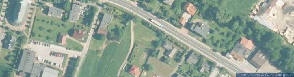 Zdjęcie satelitarne Kapliczka, Figura Świętych, Krzyż