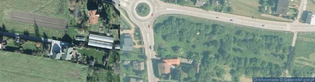 Zdjęcie satelitarne Kapliczka, Figura Świętych, Krzyż