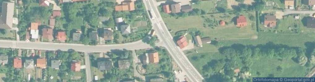 Zdjęcie satelitarne Kapliczka, Figura Świętych, Krzyż