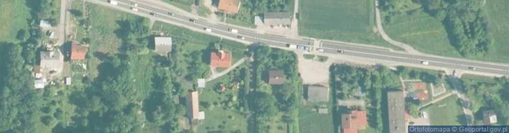 Zdjęcie satelitarne Kapliczka, Figura Świętych, Krzyż