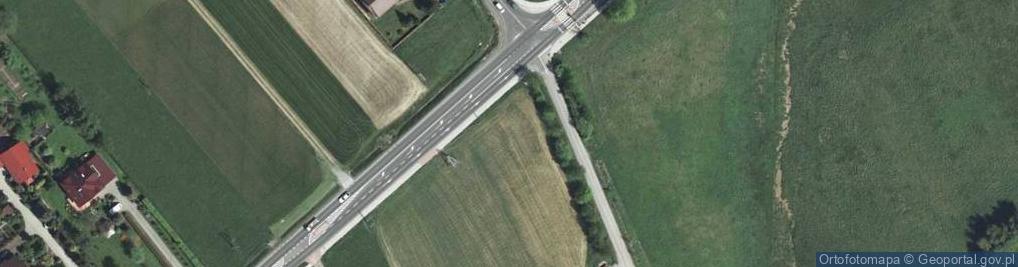 Zdjęcie satelitarne Kapliczka, Figura Świętych, Krzyż