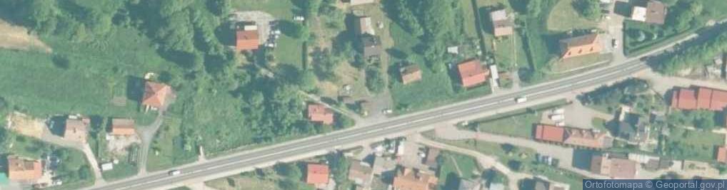 Zdjęcie satelitarne Kapliczka, Figura Świętych, Krzyż