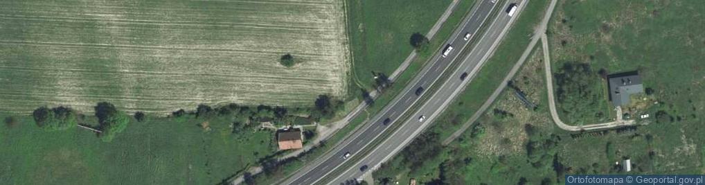 Zdjęcie satelitarne Kapliczka, Figura Świętych, Krzyż
