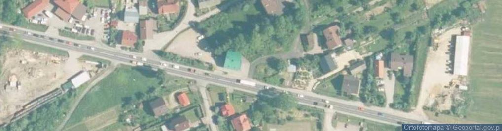 Zdjęcie satelitarne Kapliczka, Figura Świętych, Krzyż