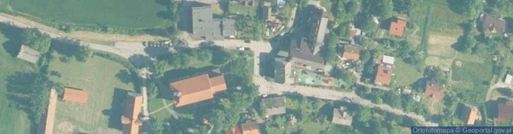 Zdjęcie satelitarne Kapliczka, Figura Świętych, Krzyż