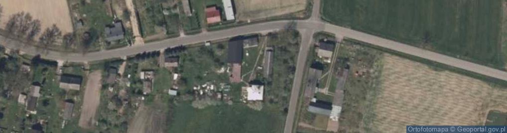 Zdjęcie satelitarne Kapliczka, Figura Świętych, Krzyż