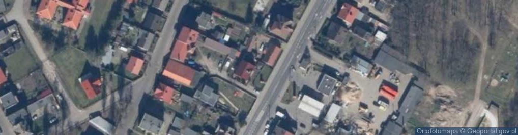 Zdjęcie satelitarne Kapliczka, Figura Świętych, Krzyż