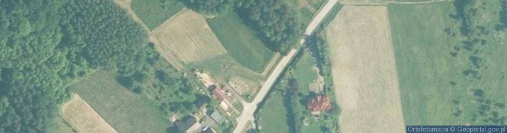 Zdjęcie satelitarne Kapliczka, Figura Świętych, Krzyż