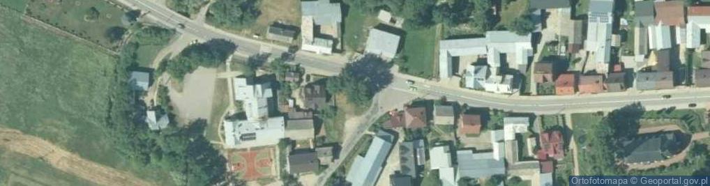 Zdjęcie satelitarne Kapliczka, Figura Świętych, Krzyż