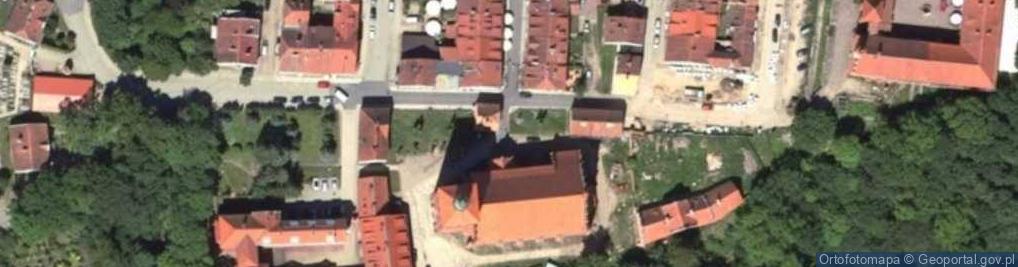 Zdjęcie satelitarne Kapliczka, Figura Świętych, Krzyż