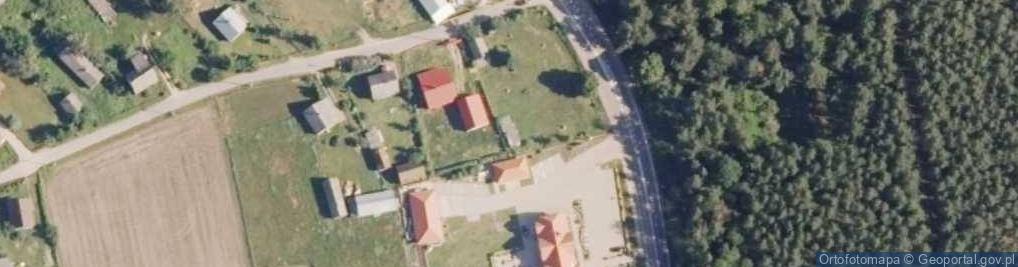 Zdjęcie satelitarne Kapliczka, Figura Świętych, Krzyż