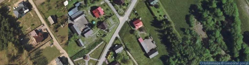 Zdjęcie satelitarne Kapliczka, Figura Świętych, Krzyż