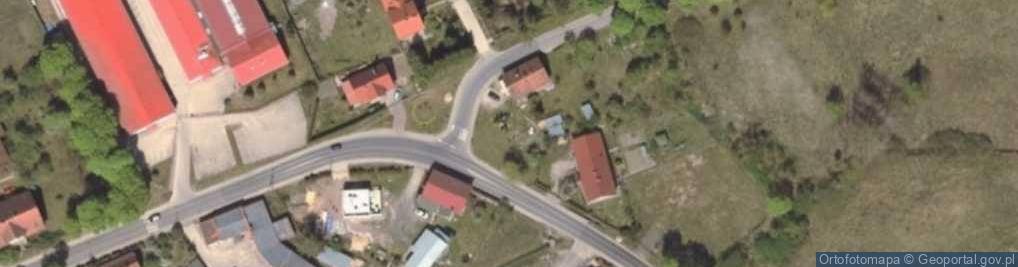 Zdjęcie satelitarne Kapliczka, Figura Świętych, Krzyż