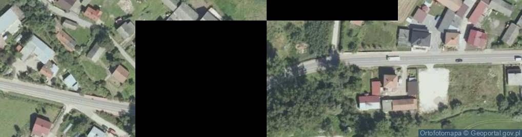Zdjęcie satelitarne Kapliczka, Figura Świętych, Krzyż
