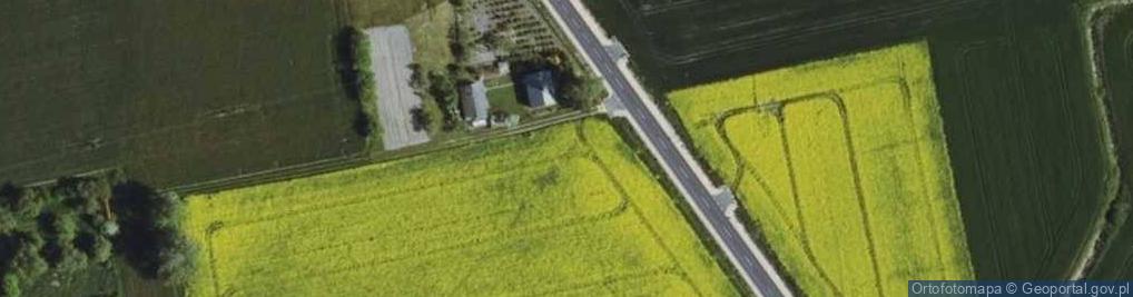 Zdjęcie satelitarne Kapliczka, Figura Świętych, Krzyż