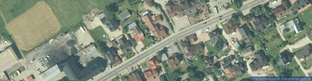 Zdjęcie satelitarne Kapliczka, Figura Świętych, Krzyż