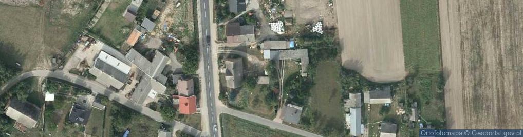 Zdjęcie satelitarne Kapliczka, Figura Świętych, Krzyż