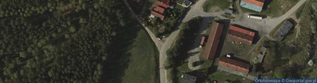 Zdjęcie satelitarne Kapliczka, Figura Świętych, Krzyż
