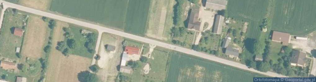 Zdjęcie satelitarne Kapliczka, Figura Świętych, Krzyż