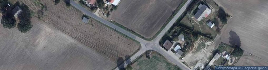 Zdjęcie satelitarne Kapliczka, Figura Świętych, Krzyż