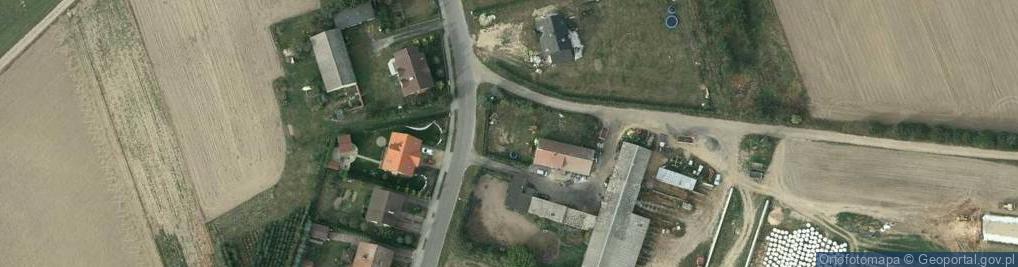 Zdjęcie satelitarne Kapliczka, Figura Świętych, Krzyż