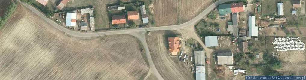 Zdjęcie satelitarne Kapliczka, Figura Świętych, Krzyż