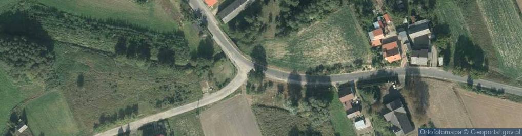 Zdjęcie satelitarne Kapliczka, Figura Świętych, Krzyż