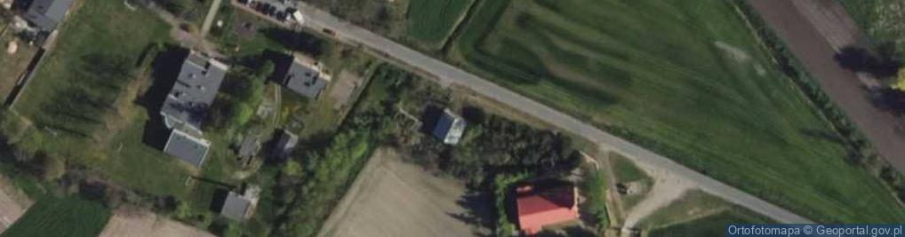 Zdjęcie satelitarne Kapliczka, Figura Świętych, Krzyż