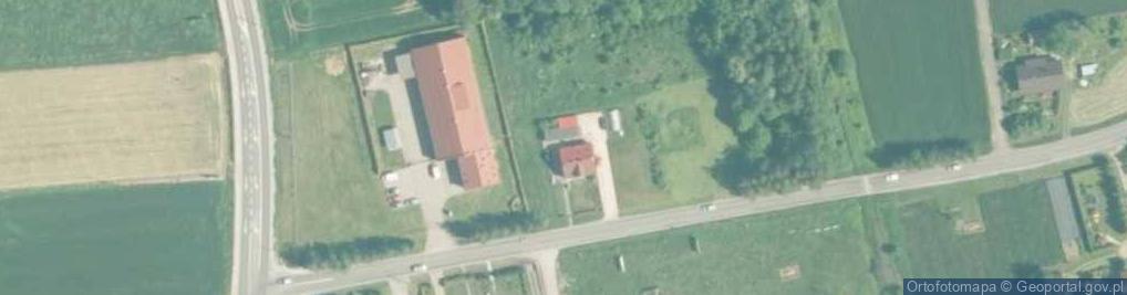 Zdjęcie satelitarne Kapliczka, Figura Świętych, Krzyż