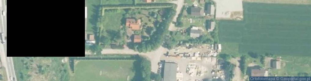 Zdjęcie satelitarne Kapliczka, Figura Świętych, Krzyż