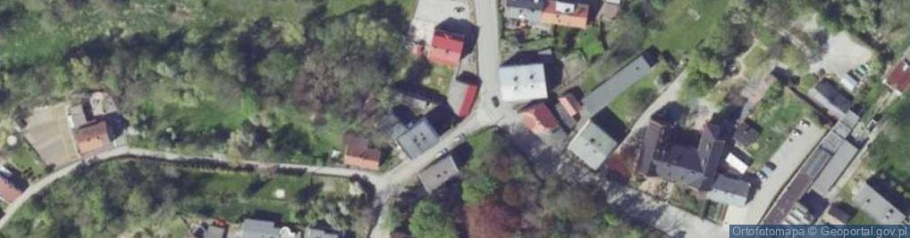 Zdjęcie satelitarne Kapliczka, Figura Świętych, Krzyż