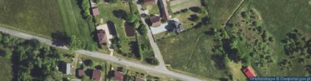 Zdjęcie satelitarne Kapliczka, Figura Świętych, Krzyż